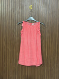 Pink Geometric Printed Sleeveless Top