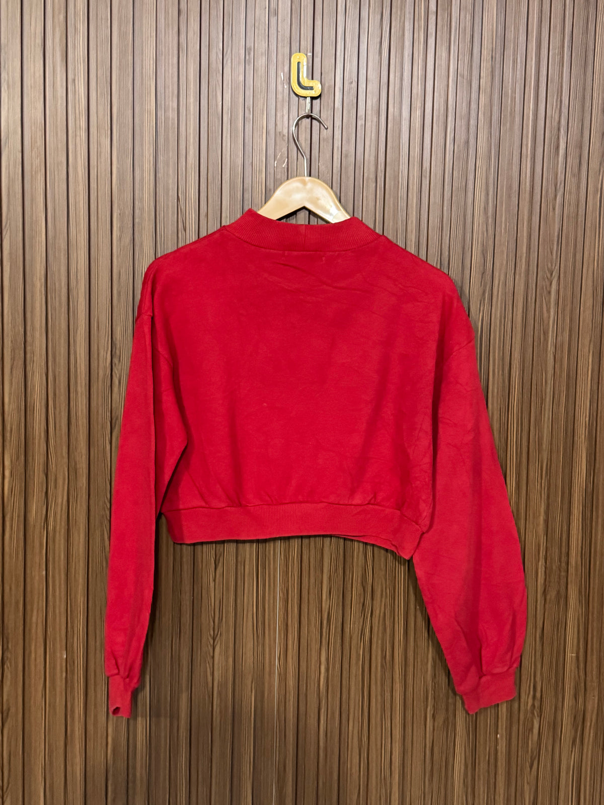 Chest 19 Length 16 Casual Winter Crop