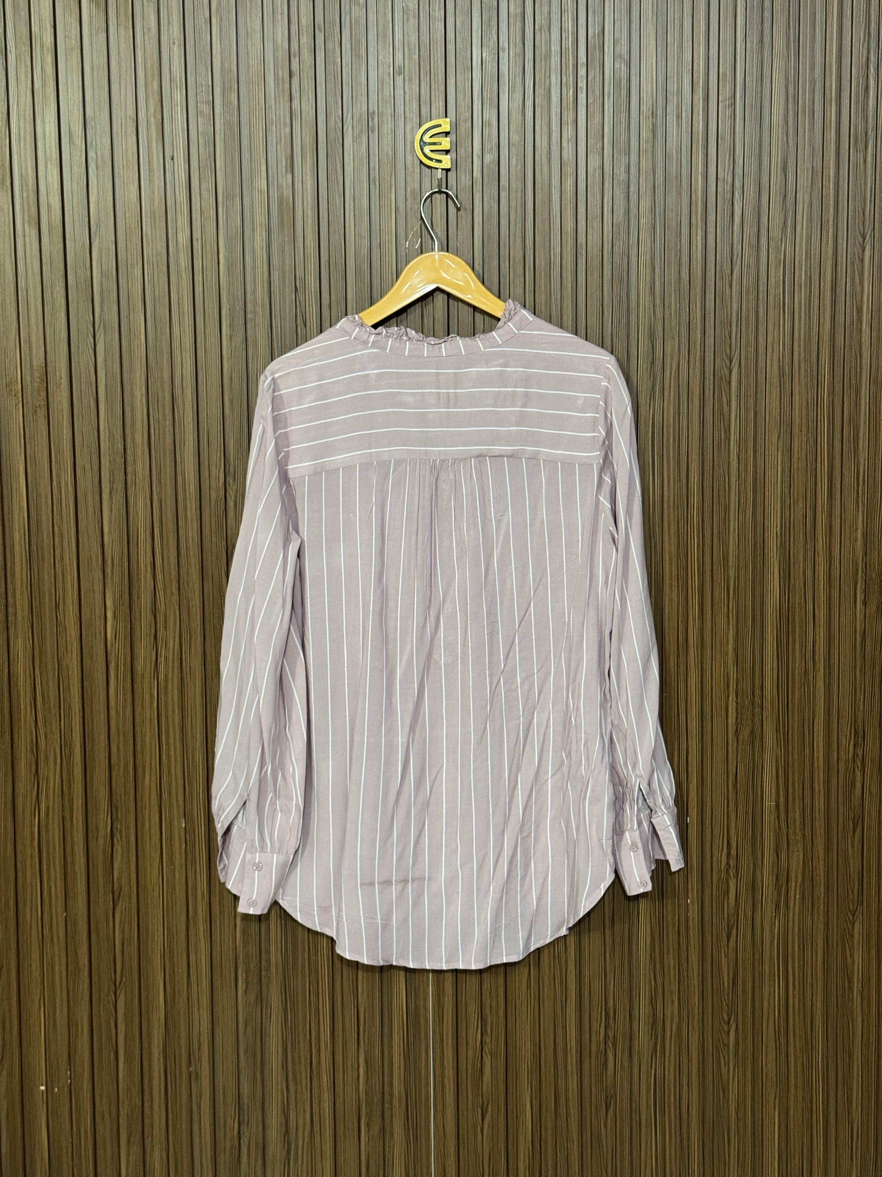 Chest 21 Length 29 Fabric linen Casual Printed Shirt