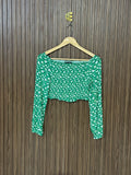 Printed Crop Top