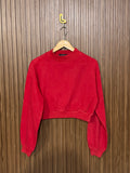 Chest 19 Length 16 Casual Winter Crop