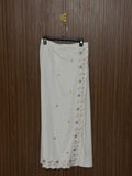 White Floral Maxi Skirt