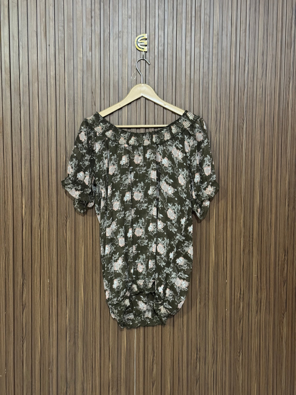 Chest 20 Length 28 Fabric shifon Plain Half Sleeve 2
