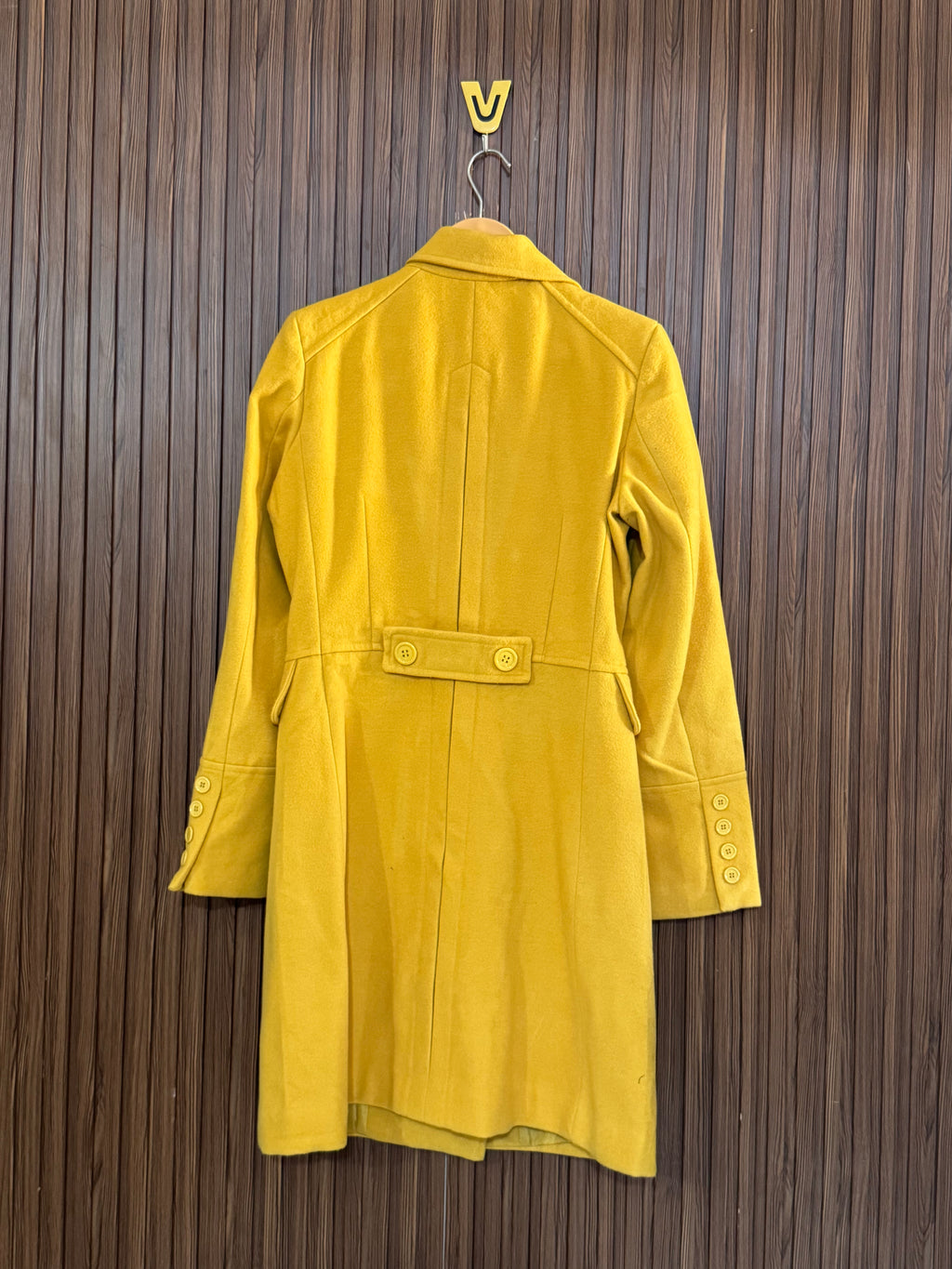 Chest 16 Length 35 Button Winter Coat