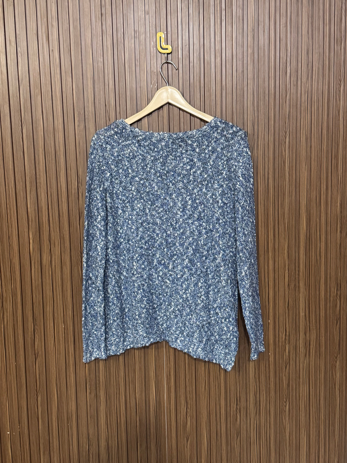 Chest 19 Length 26 Stone Heavy Sweater
