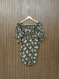 Chest 20 Length 28 Fabric shifon Plain Half Sleeve 2
