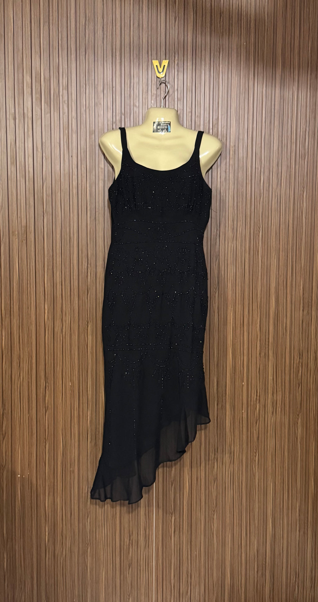 Chest 16 Length 44 Fabric Shifon Beaded Dress
