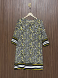 Modern Printed Long Top