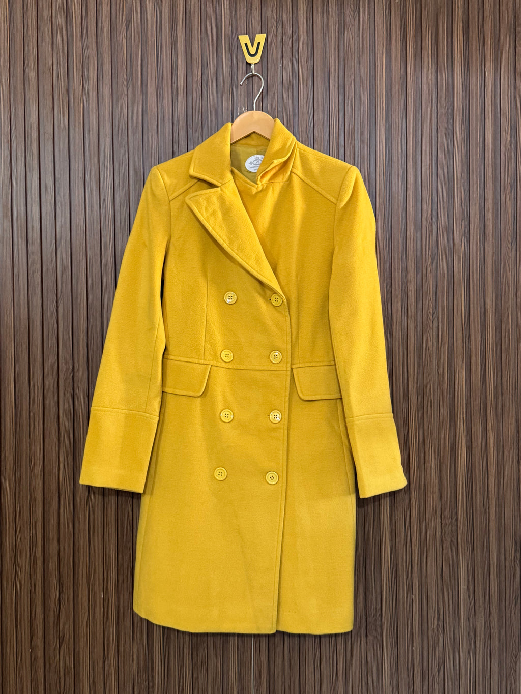 Chest 16 Length 35 Button Winter Coat