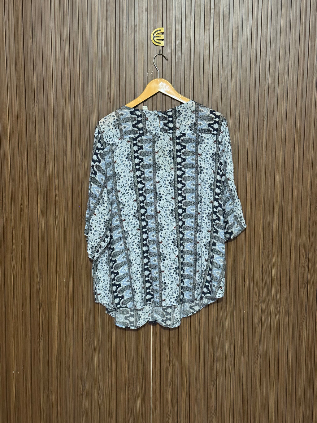 Chest 24 Length 27 fabric silk Basic Half Sleeve