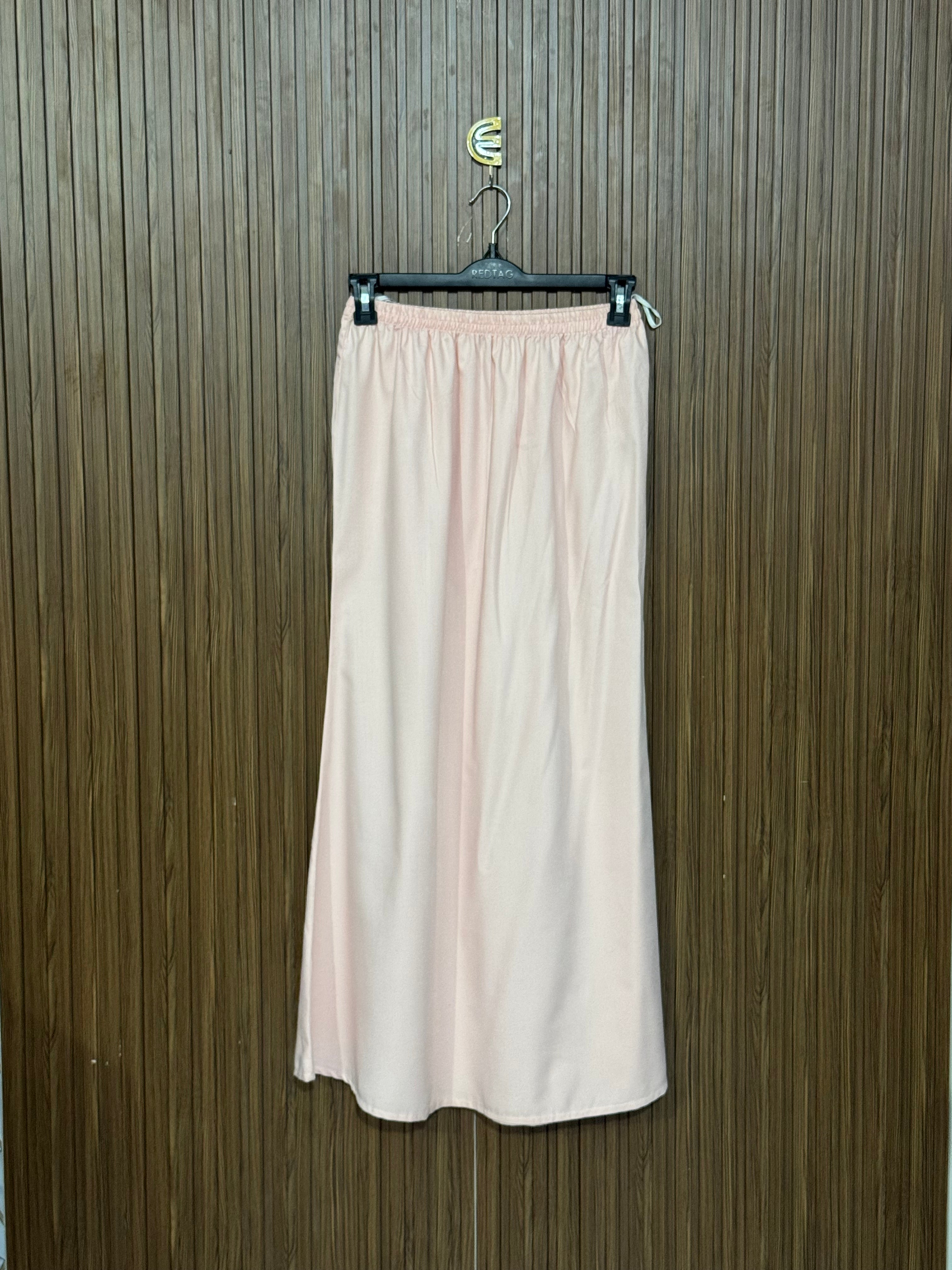 Waist 26 to 32 Length 39 Fabric shfon Basic White Pleated Skirt