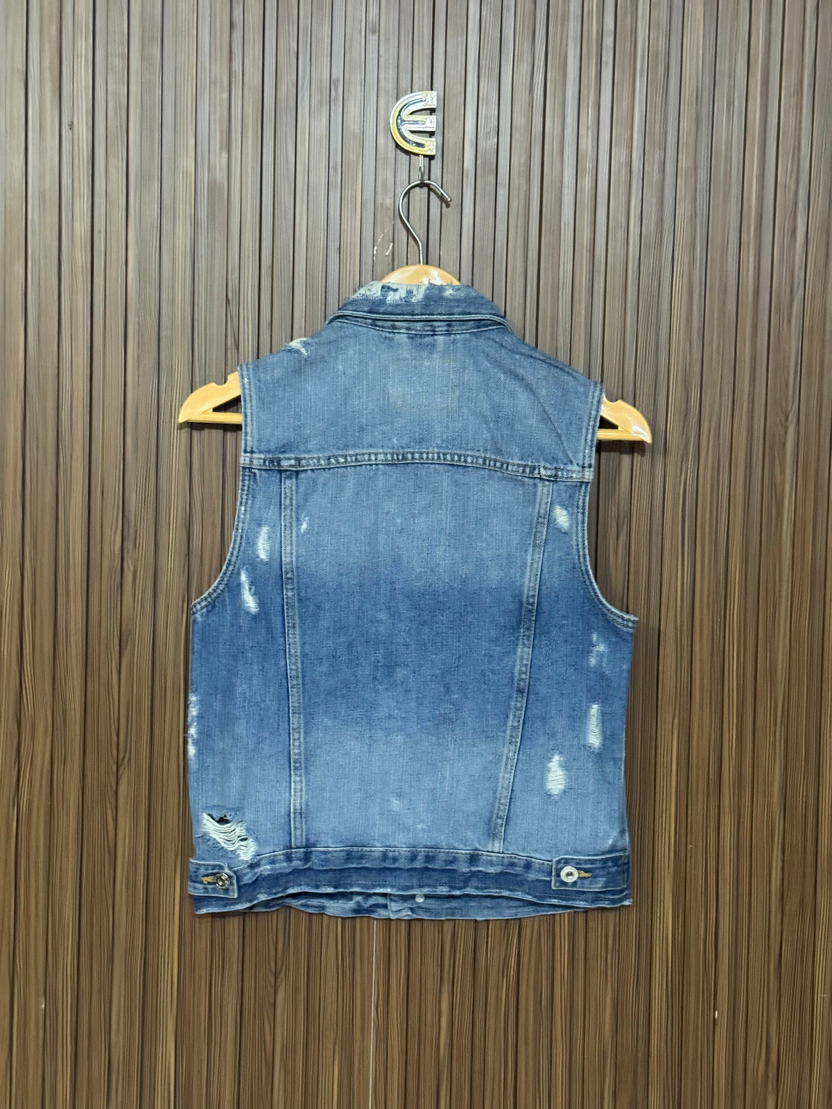 Chest 15 Length 19 Fabric Denim Classic Denim