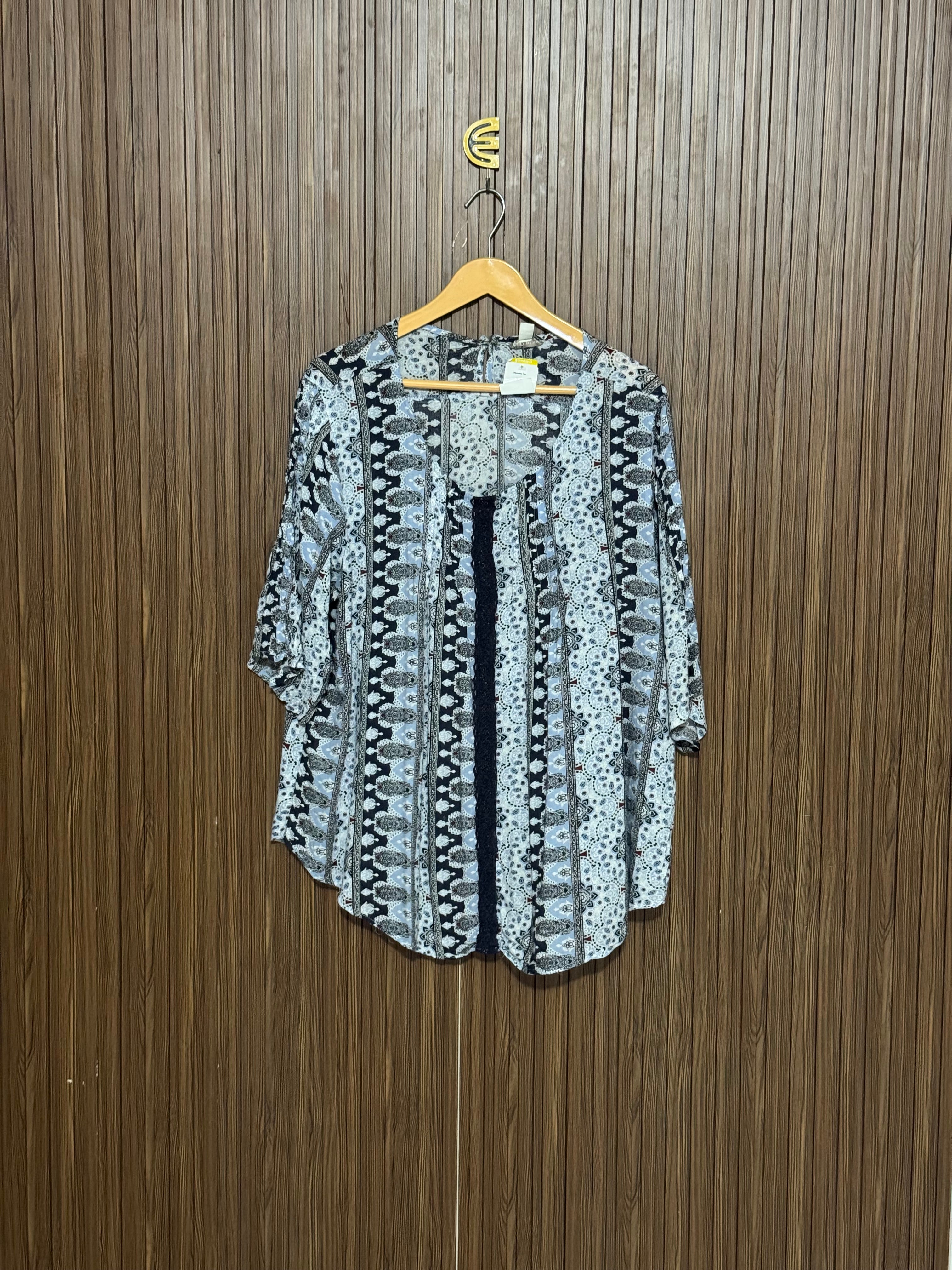 Chest 24 Length 27 fabric silk Basic Half Sleeve