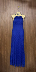 Chest 14 Length 62 Fabric Net Lace Gown