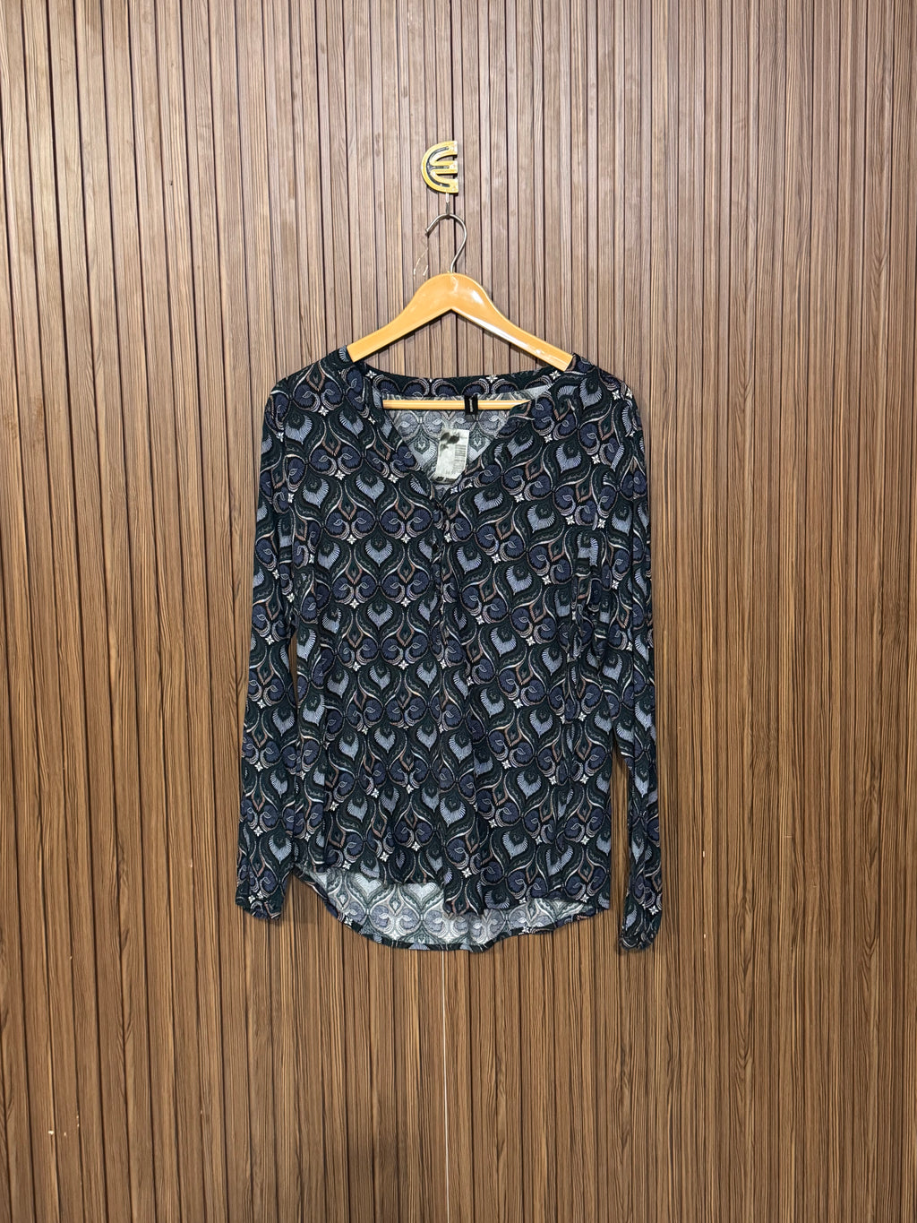 Chest 18 Length 26 Fabric linen Printed Style Top