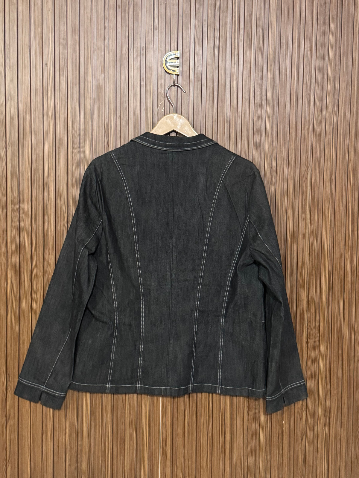 Chest 19 Length 23 Fabric Denim Winter Top