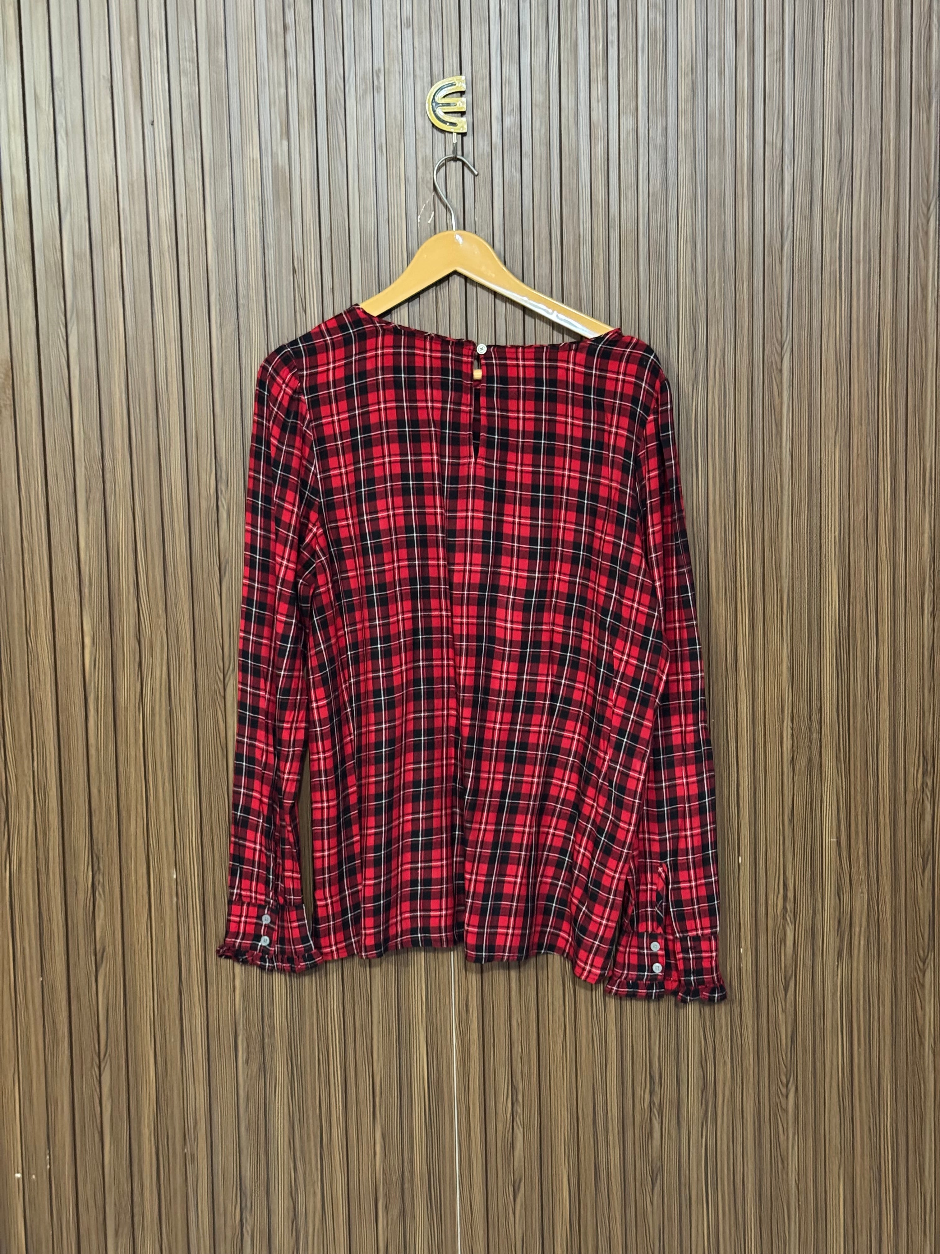 Chest 20 Length 26 Fabric Shifon Round Neck Casual