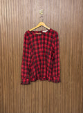 Chest 20 Length 26 Fabric Shifon Round Neck Casual
