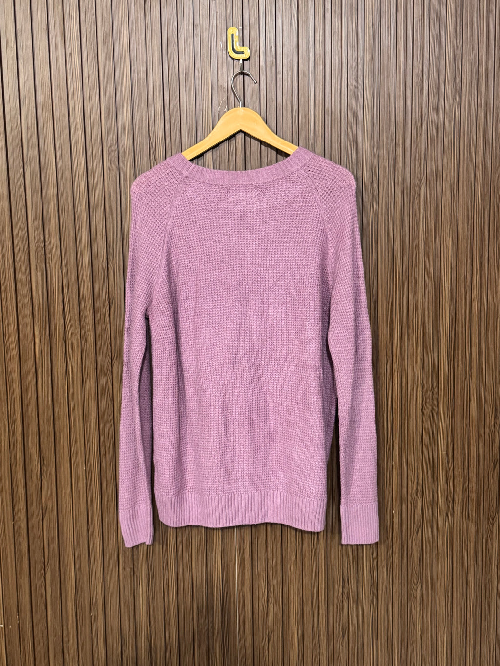 Chest 19 Length 27 Rust Heavy Sweater