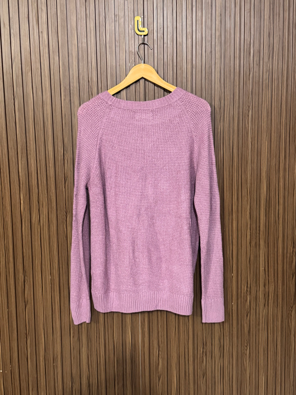 Chest 19 Length 27 Rust Heavy Sweater