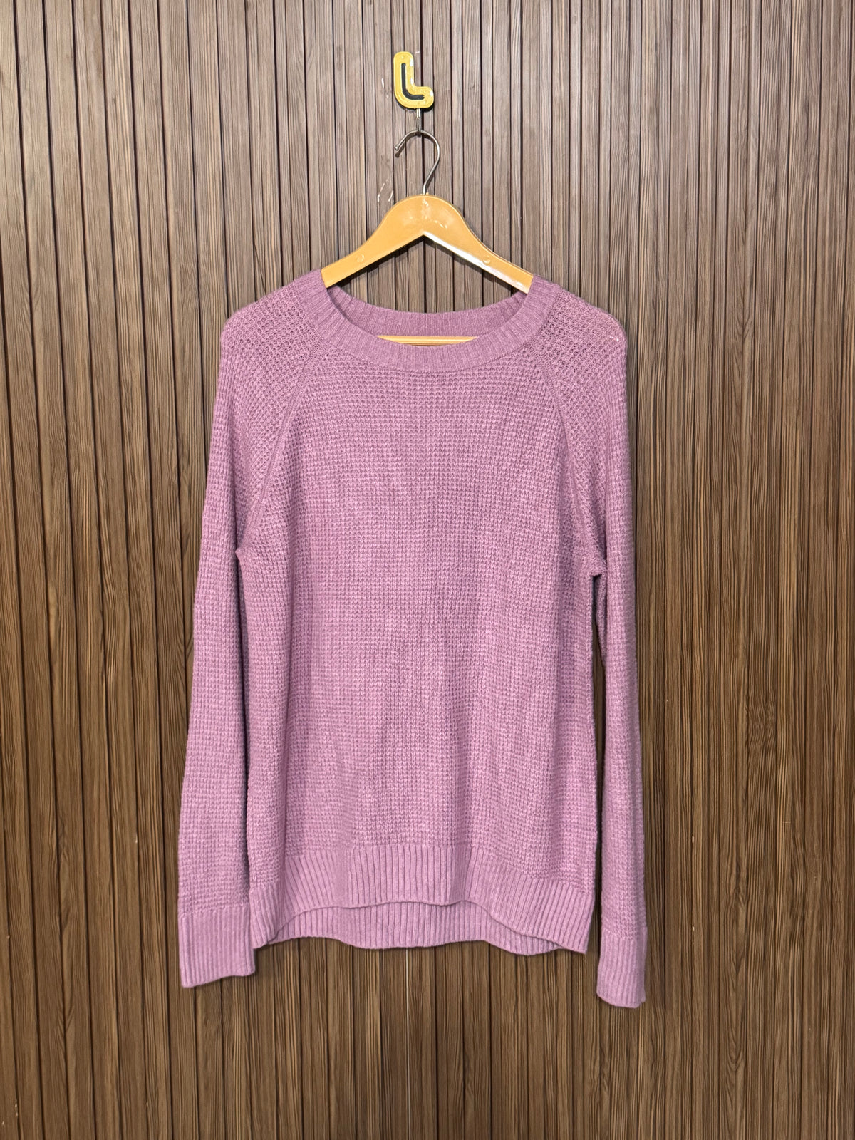 Chest 19 Length 27 Rust Heavy Sweater
