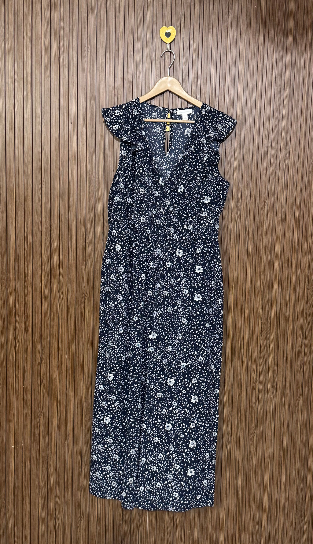Blue Floral Jumpsuit