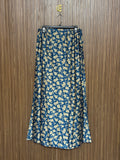 Blue Blossom Long Skirt