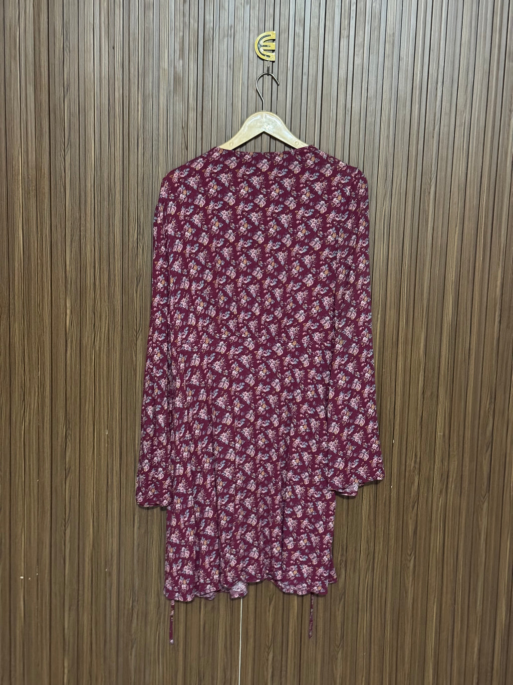 Button Down Long Top