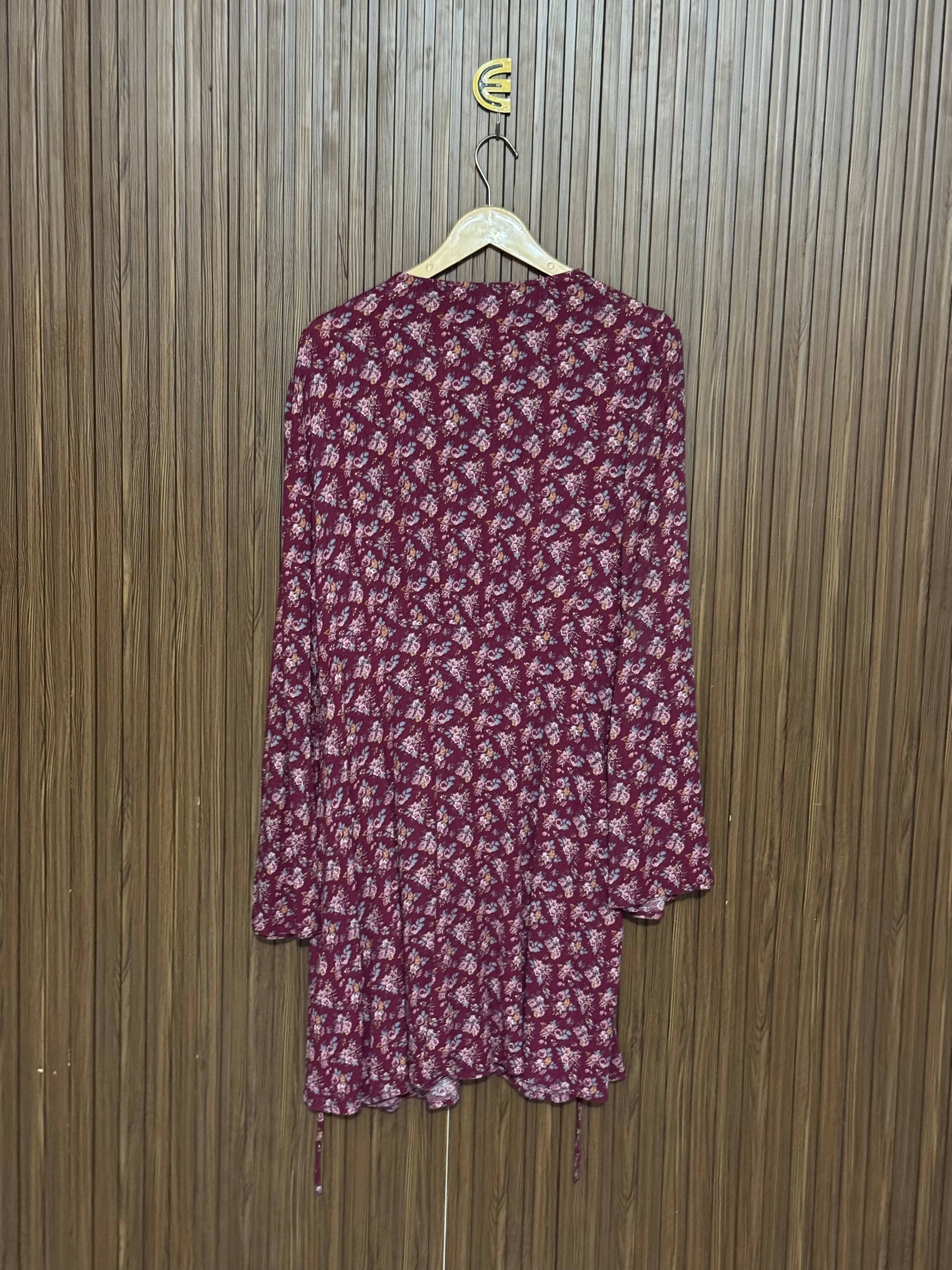 Button Down Long Top