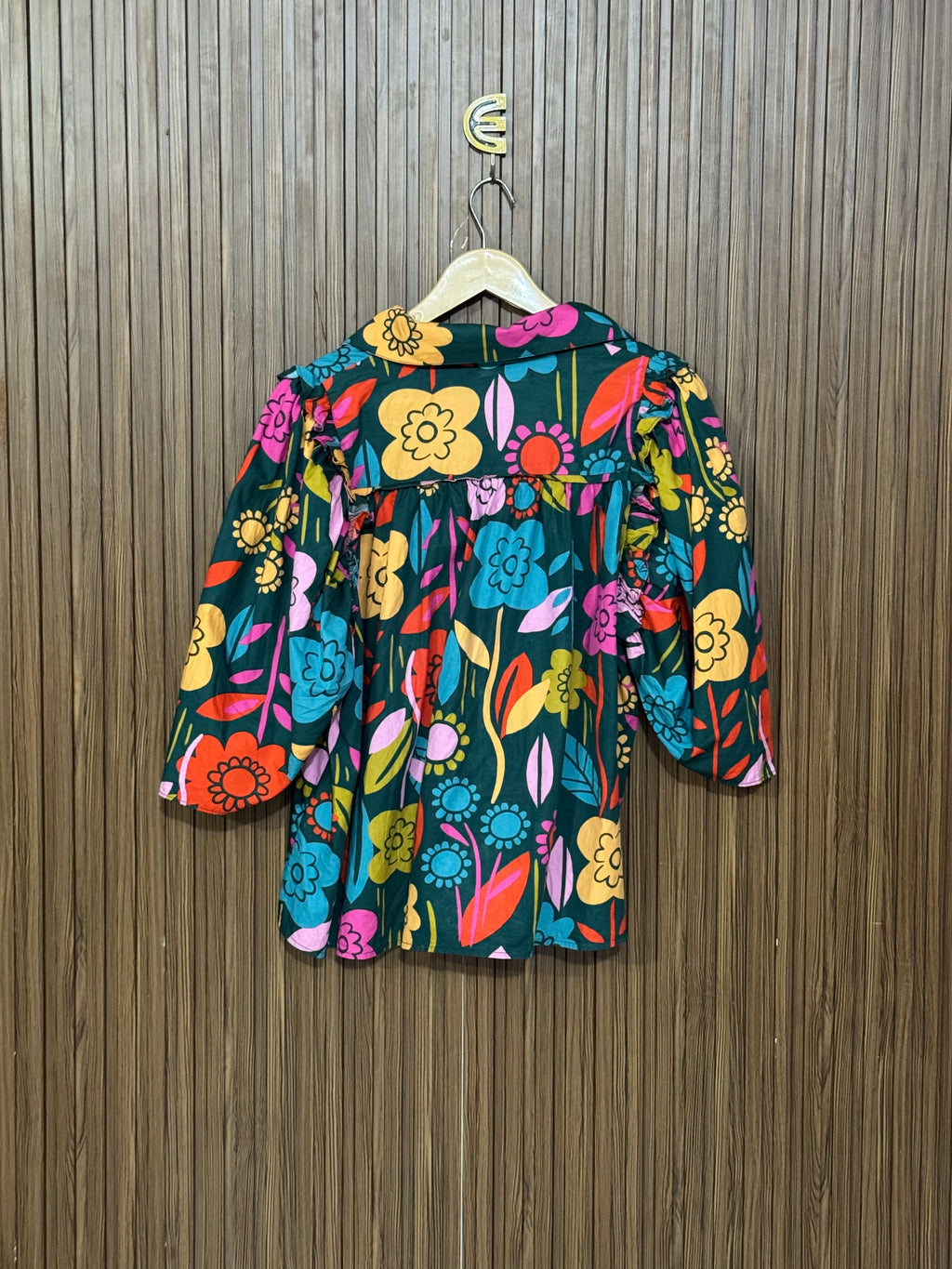 Chest 22 Length 22 Fabric silk Cotton Casual Print