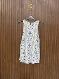Relaxed Fit Floral Sleeveless Top