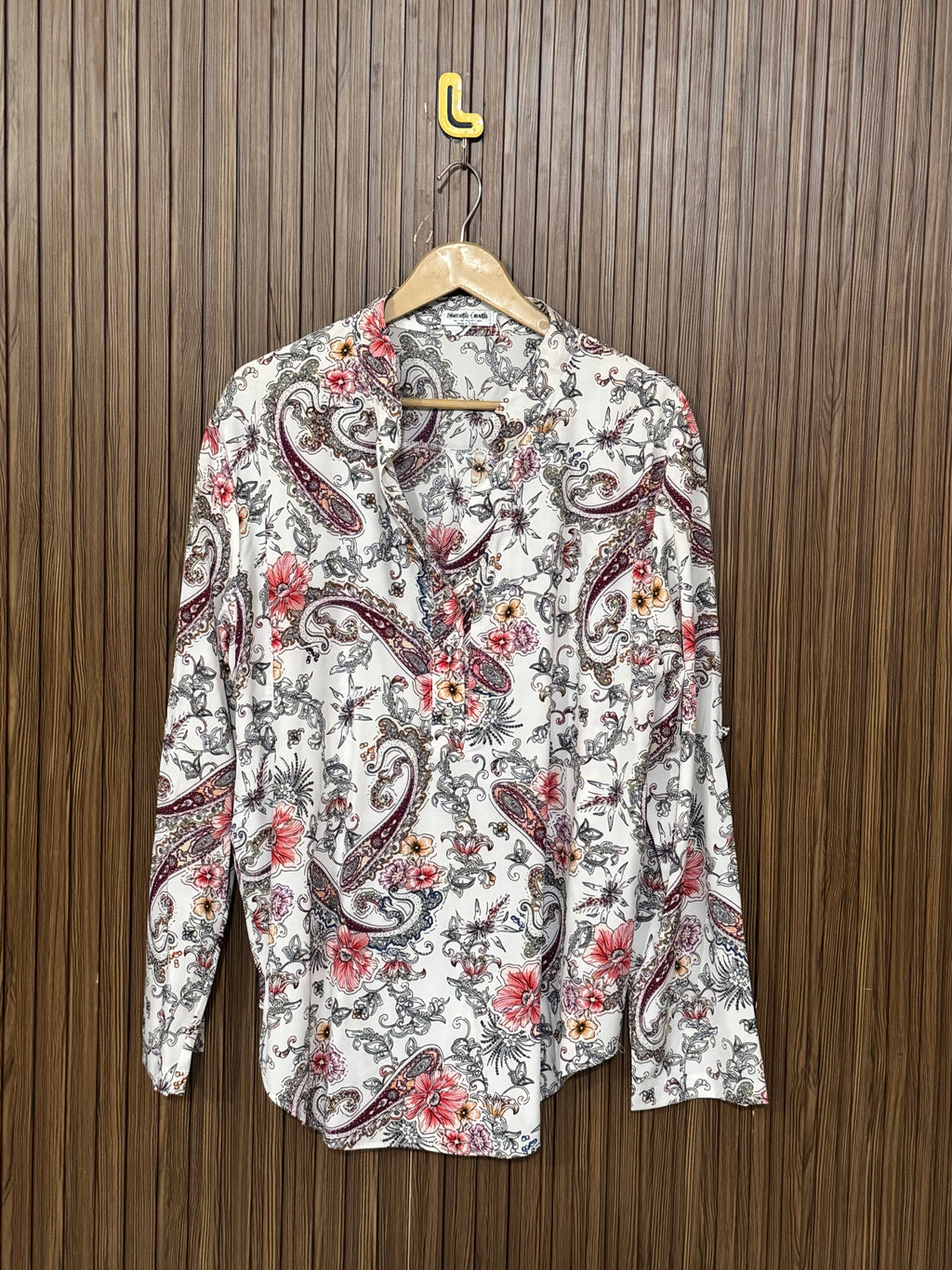 Chest 23 Length 27 Fabric Silk Sheer Full Sleeves