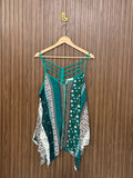 Chest 18 Length 30 Fabric Silk Party Sleeveless
