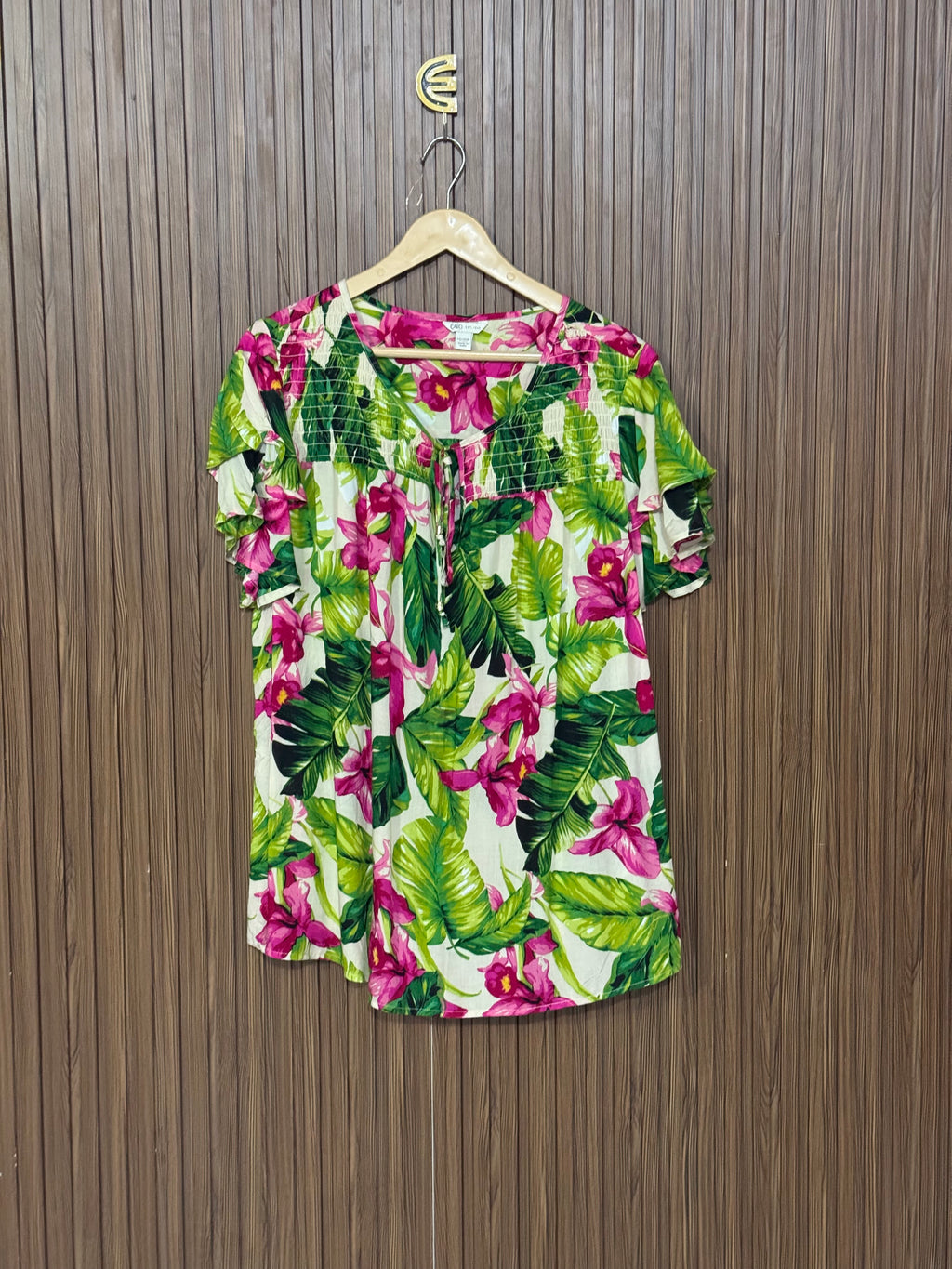 Chest 20 Length 28 Fabric Silk Fresh Wear