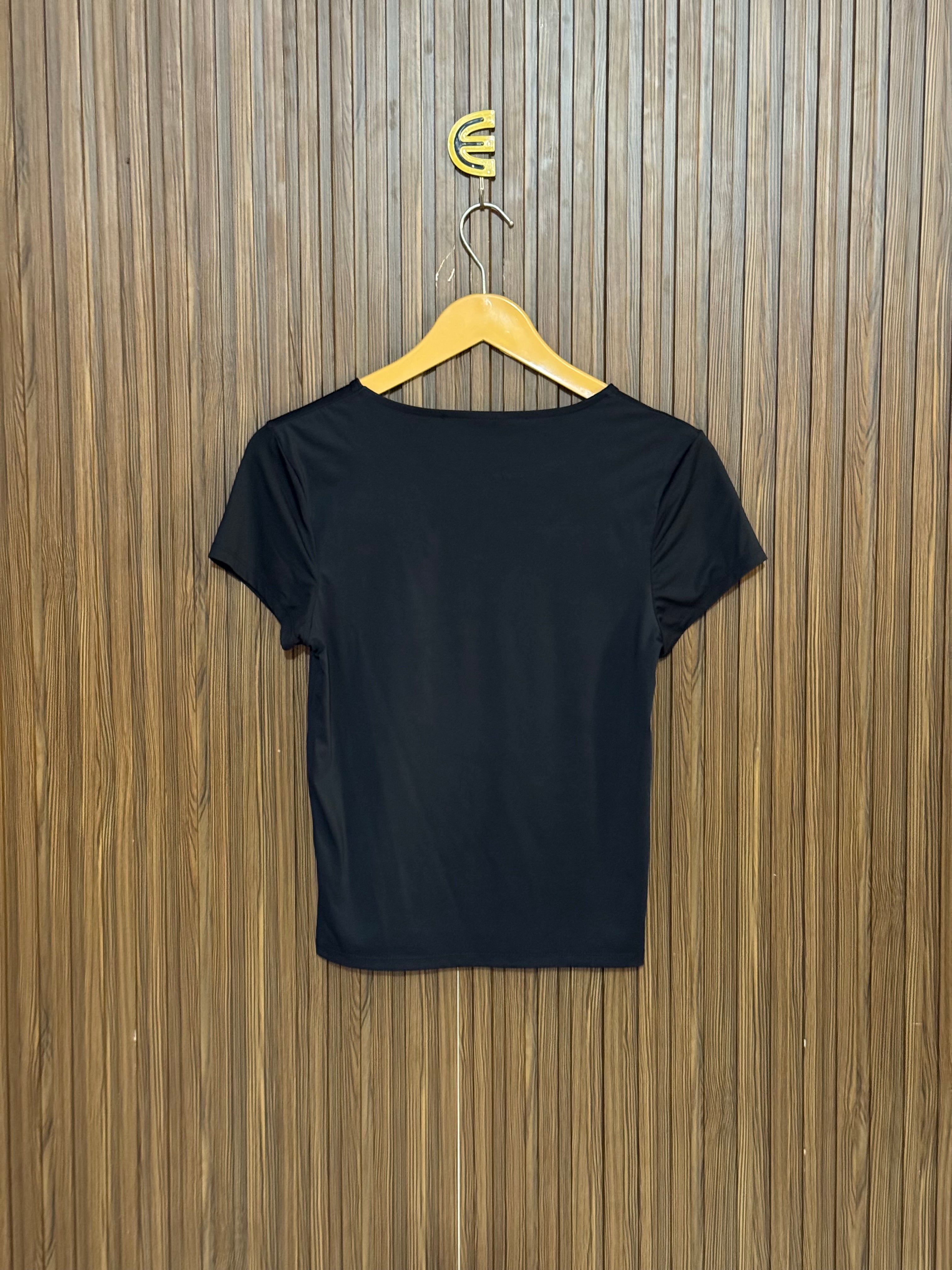 Chest 14 Length 20 Fabric Silk Tee Top