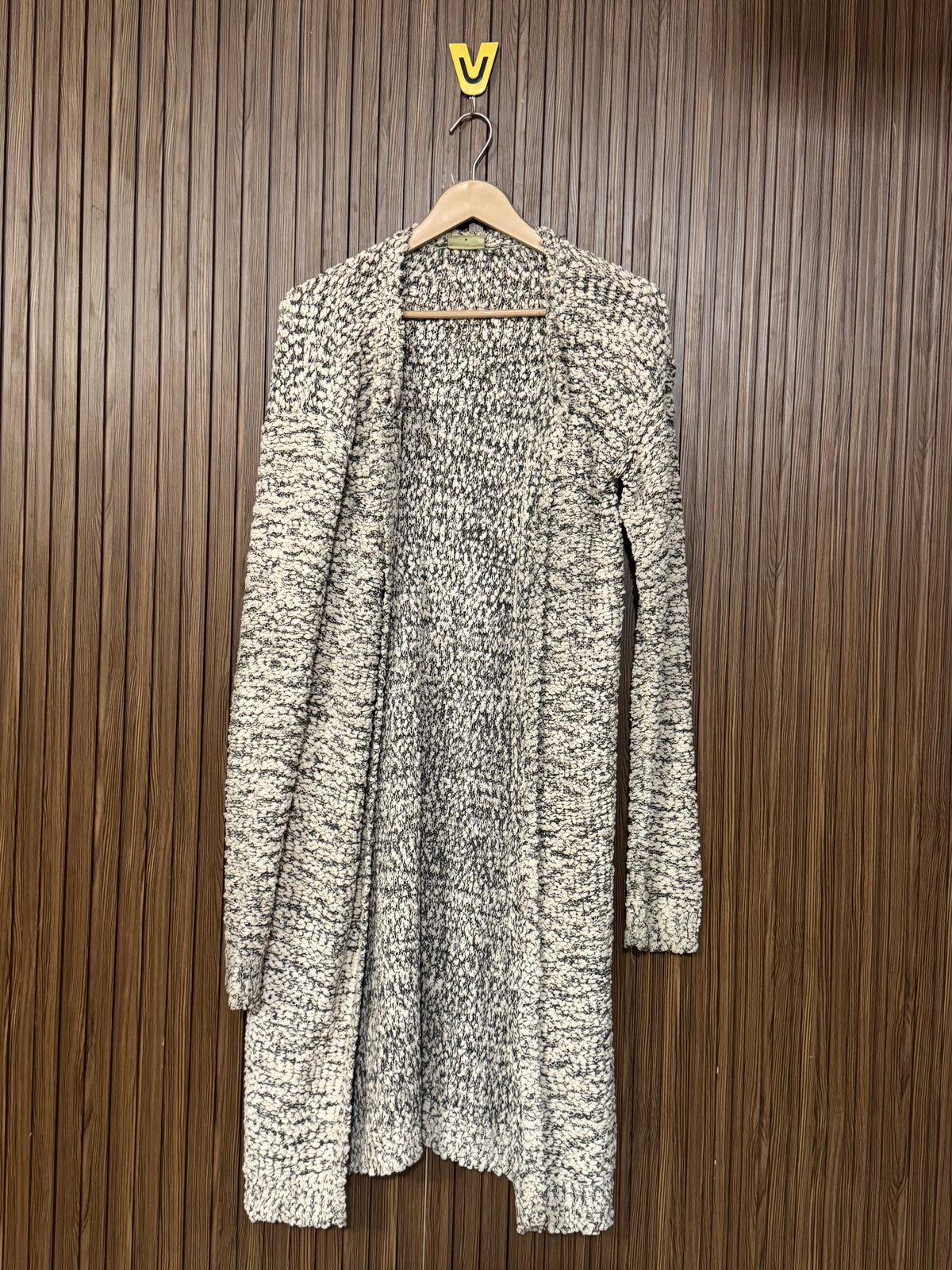 Chest Large Length 38 Simple Wool Front Open