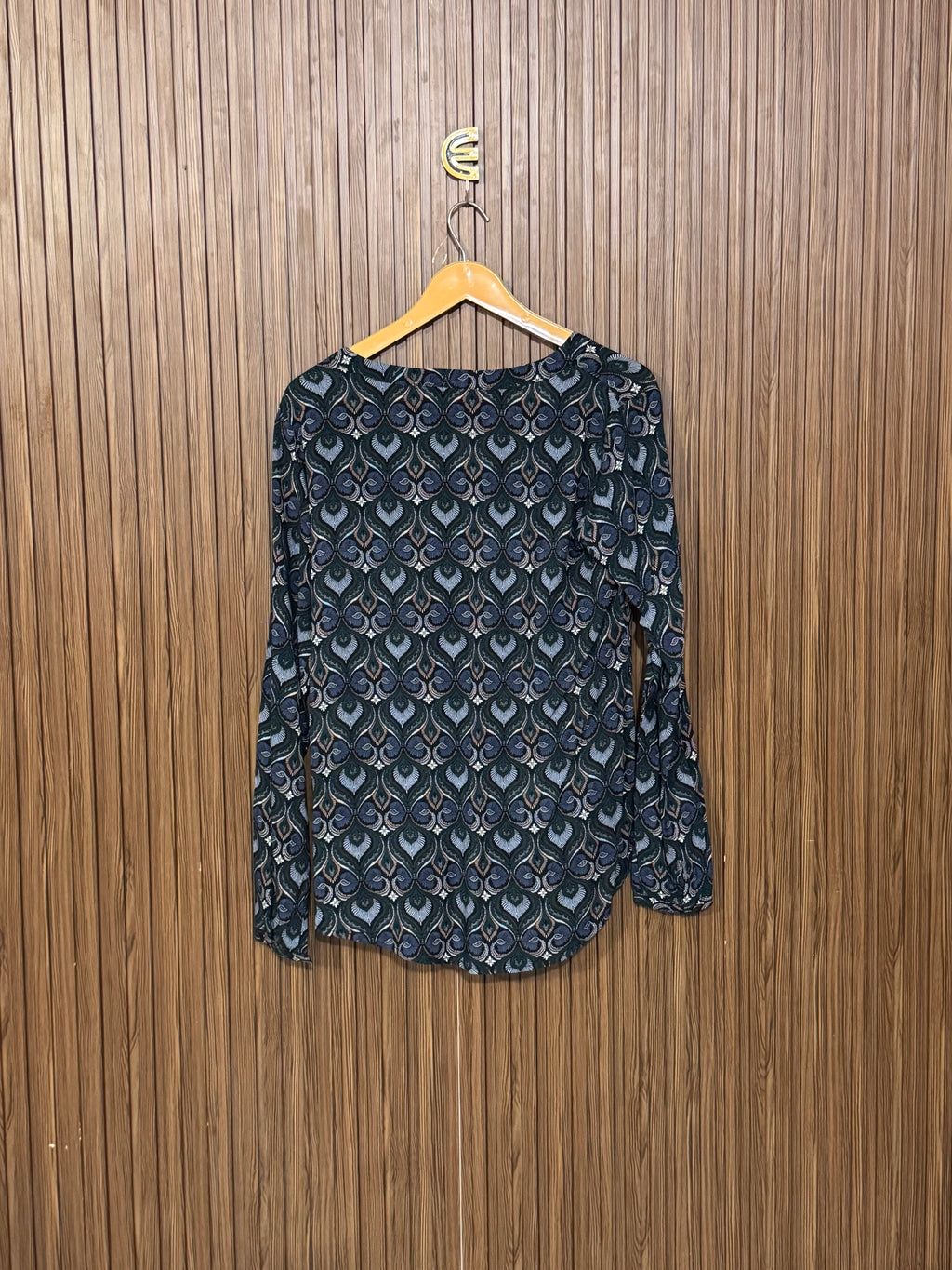 Chest 18 Length 26 Fabric linen Printed Style Top
