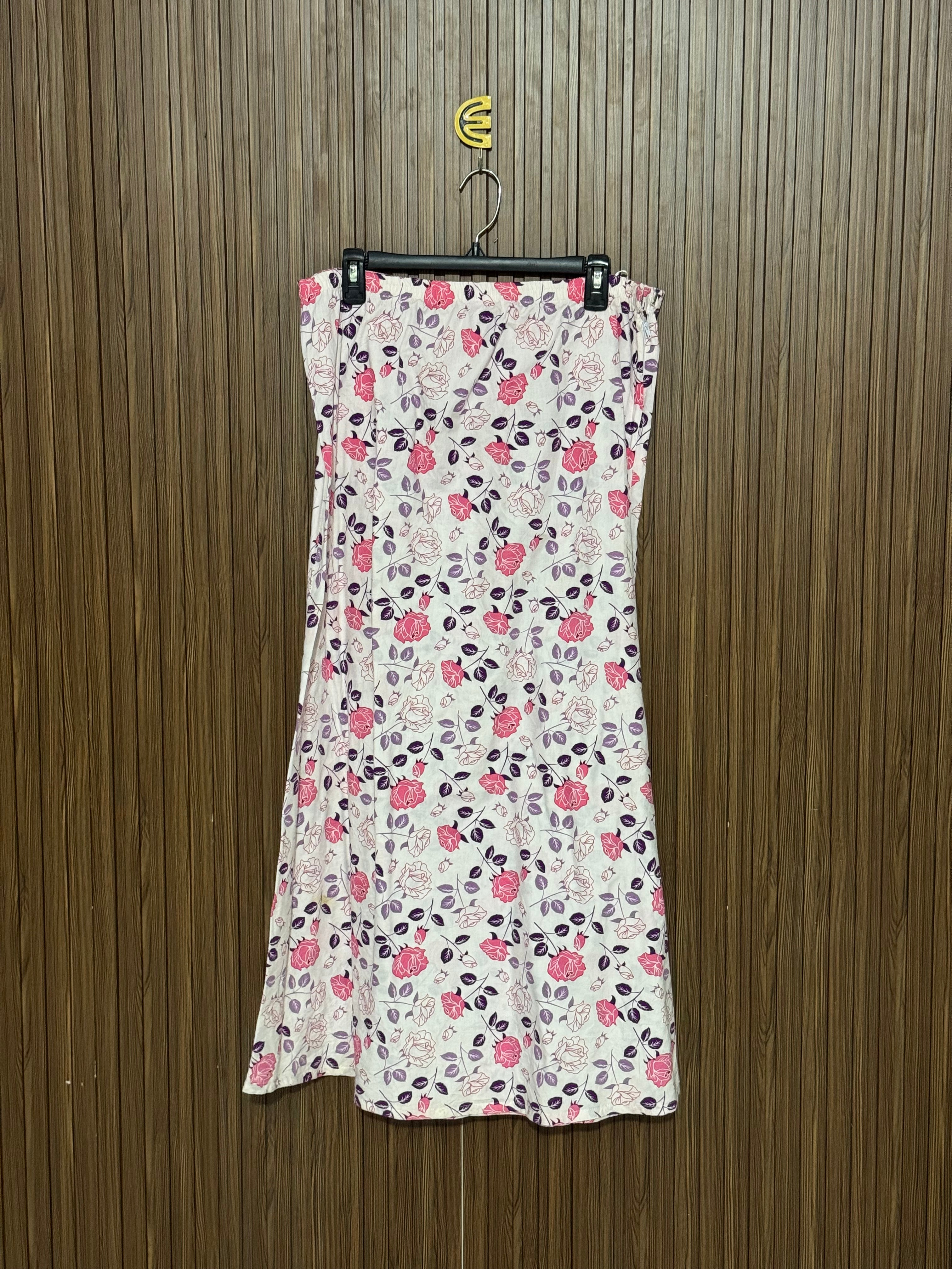 Garden Rose Straight Skirt