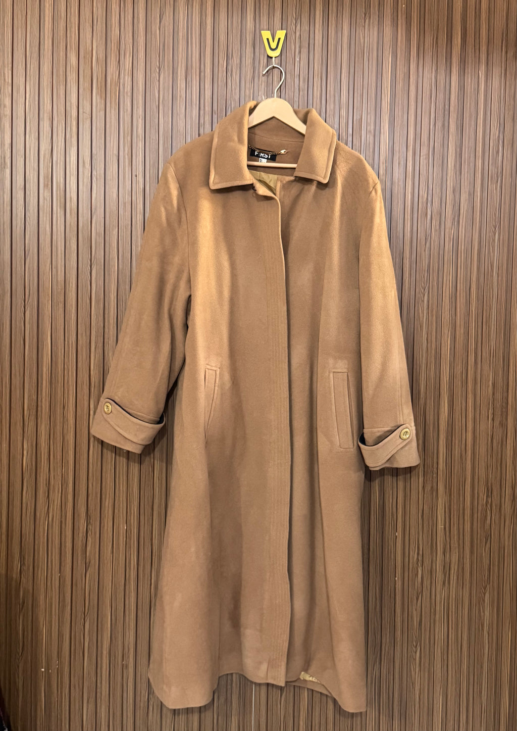 Chest 23 Length 46 Wool Coat