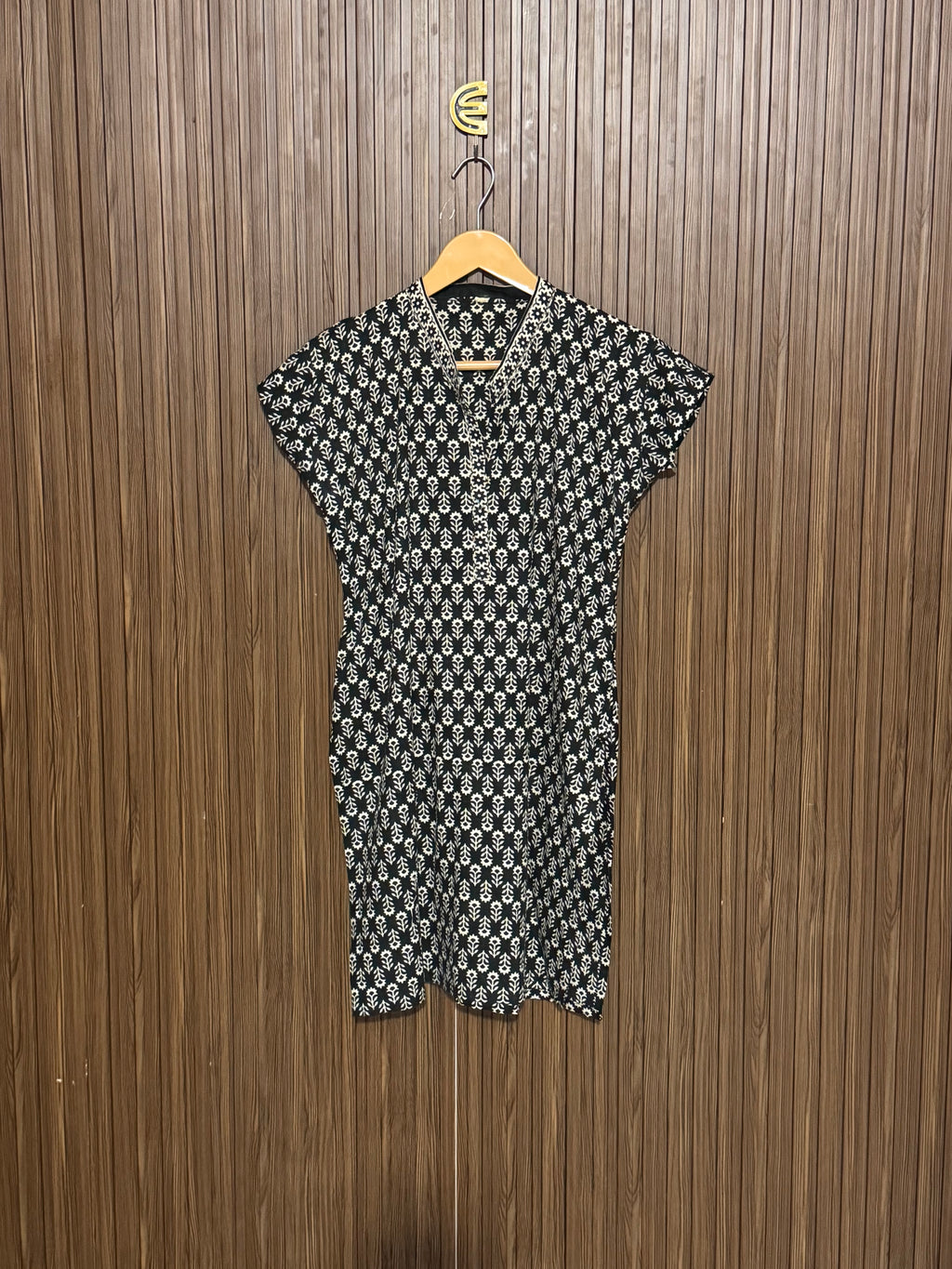 Chest 17 Length 32 fabric silk cotton Simple Half Sleeve