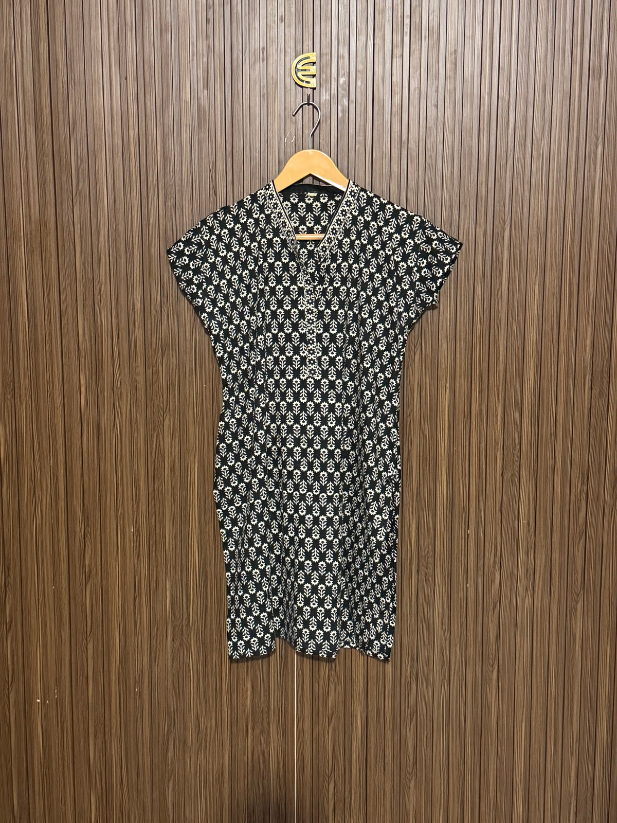 Chest 17 Length 32 fabric silk cotton Simple Half Sleeve