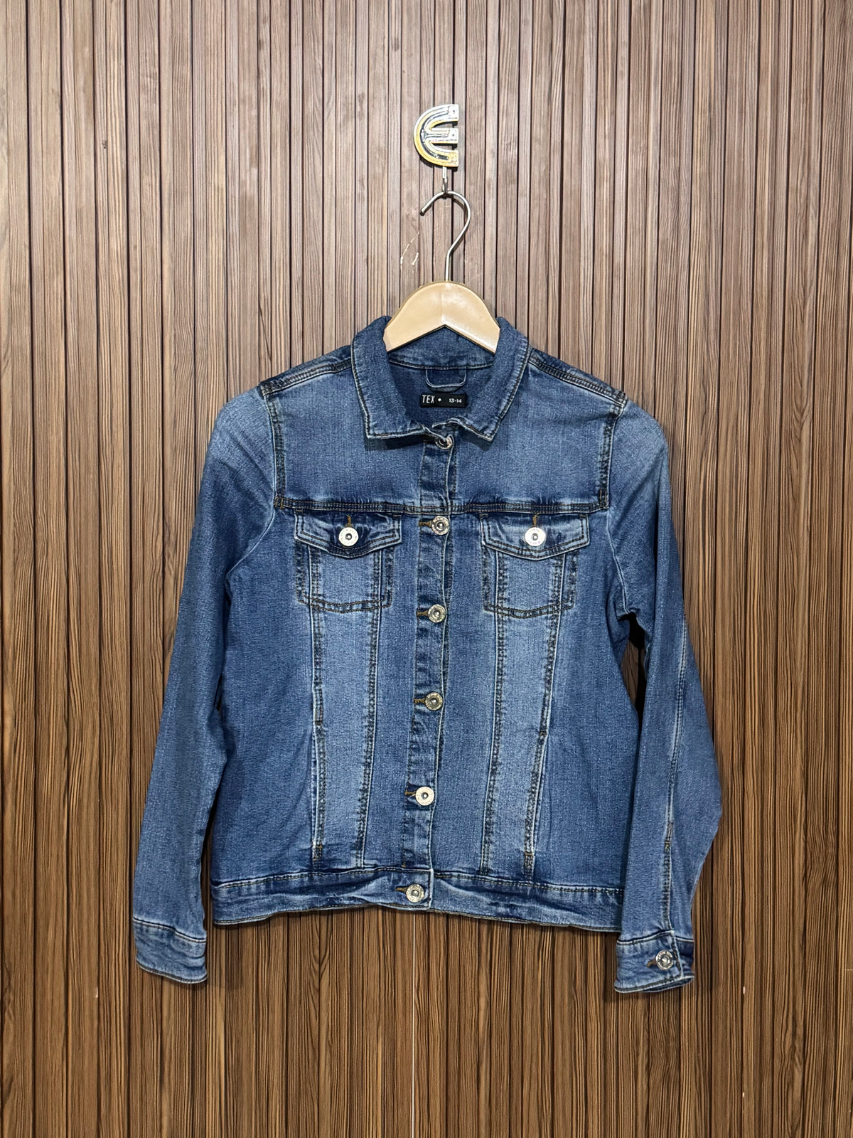 Chest 15 Length 18 Fabric Denim Street Wave