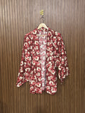 Chest large Length 29 Fabric Shifon Floral Chiffon