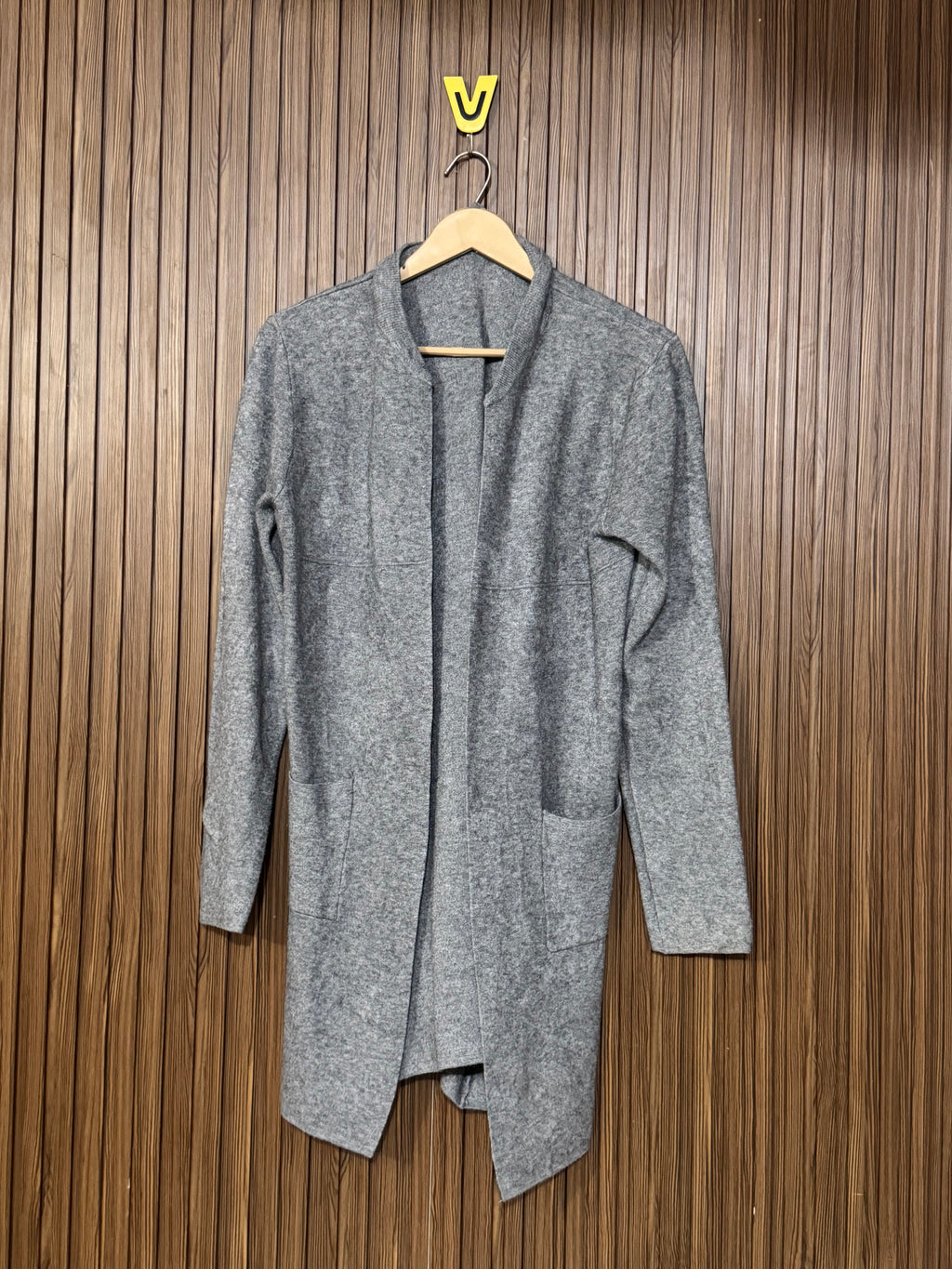 Chest Large Length 31 Classic Knit Front Open