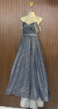 Chest 17 Length 51 Fabric Cotton Net Party Dress