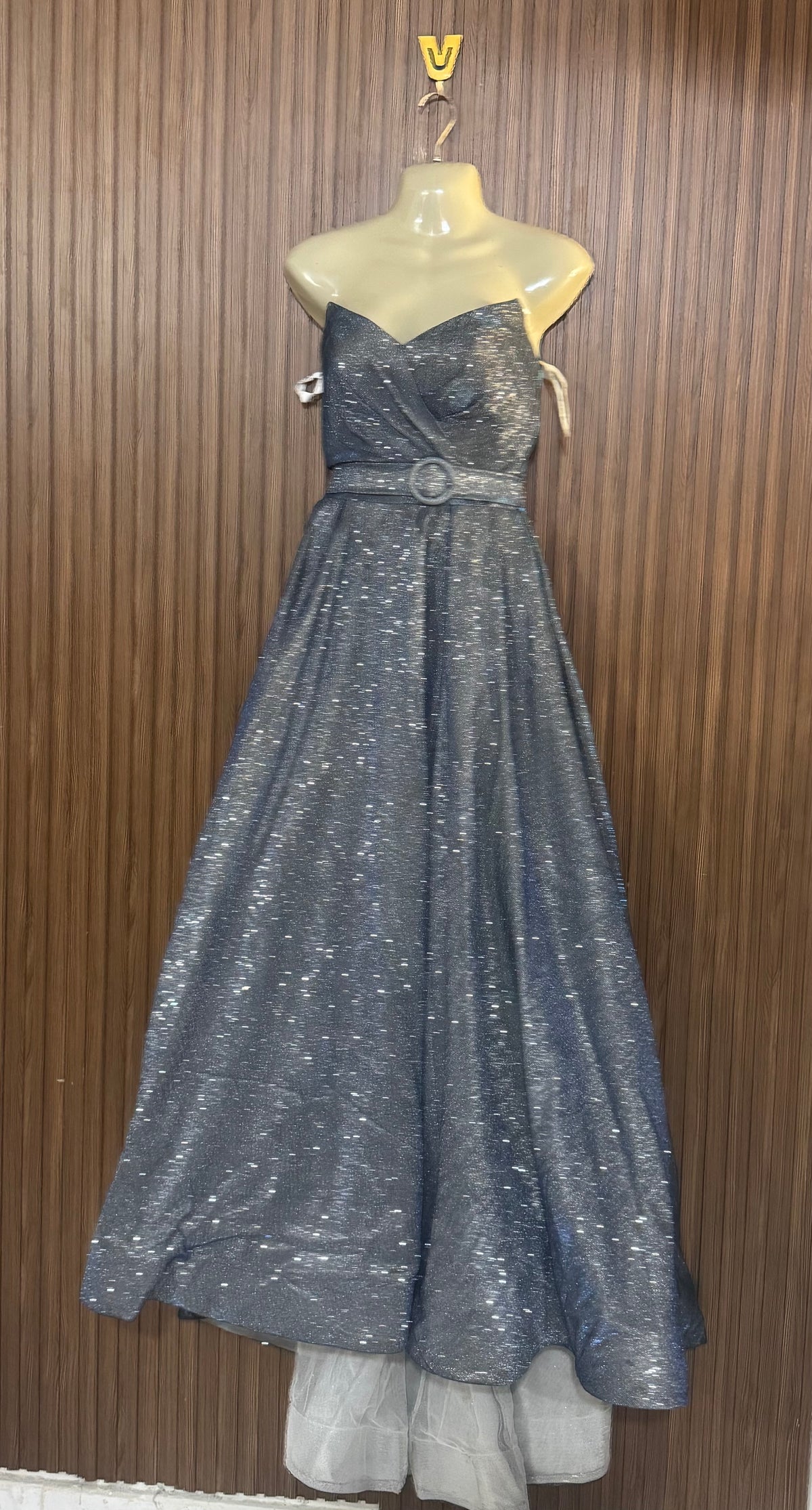 Chest 17 Length 51 Fabric Cotton Net Party Dress