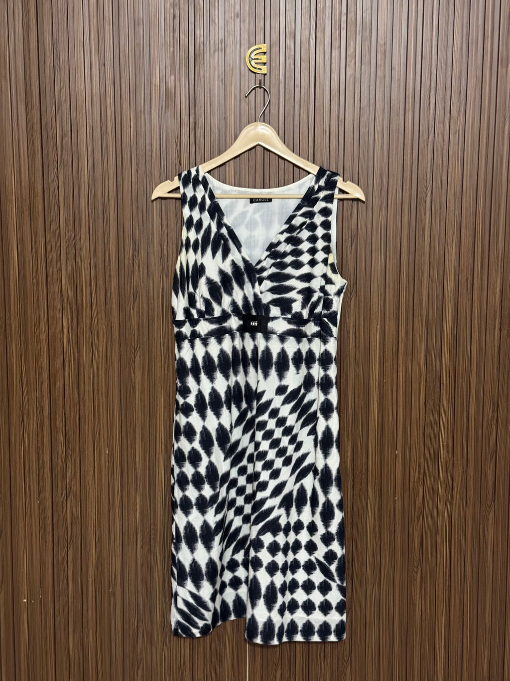 V-Neck Printed Long Top