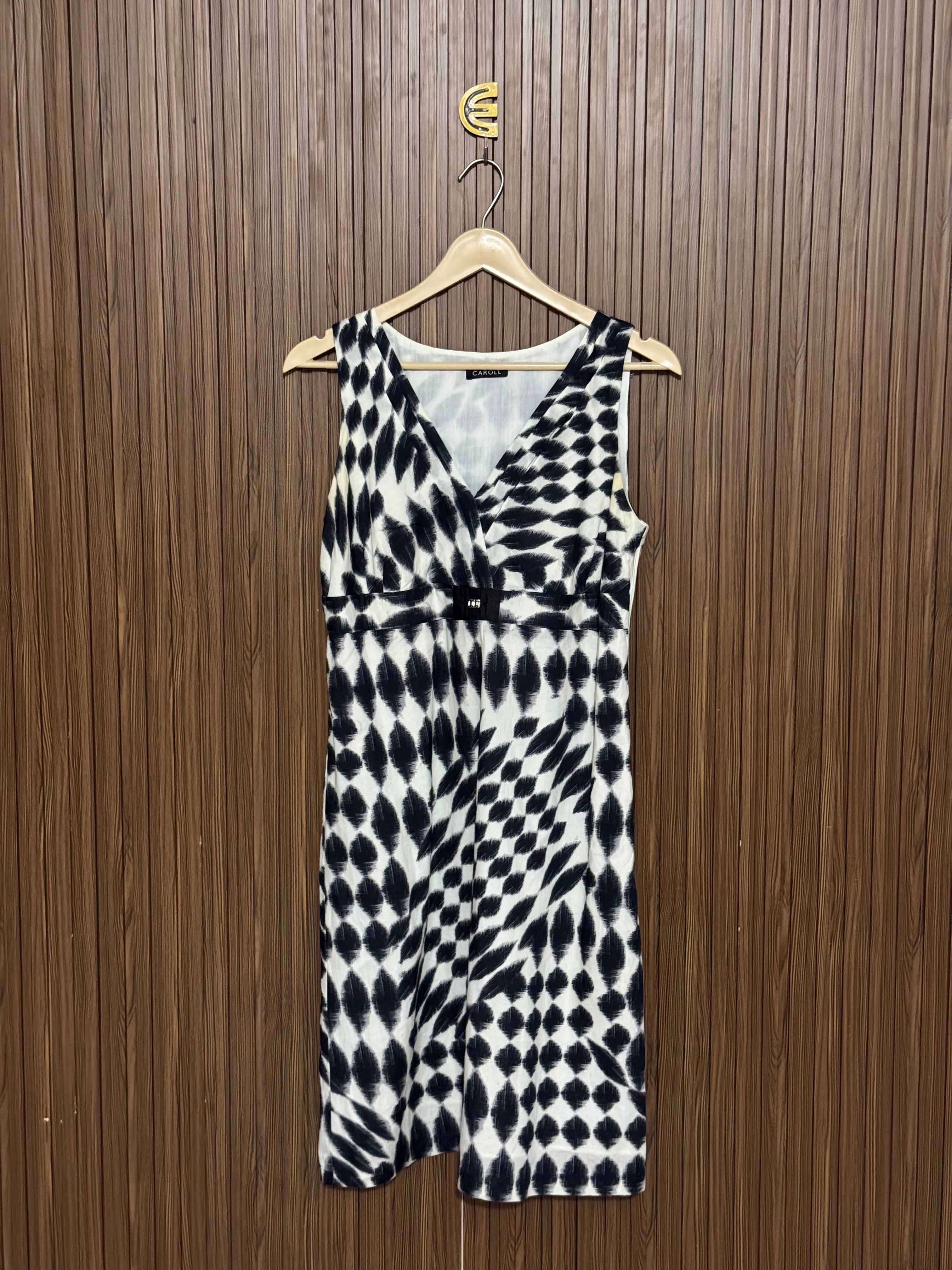 V-Neck Printed Long Top