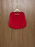 Chest 17 Length 19 Fabric Shifon Front Button Style