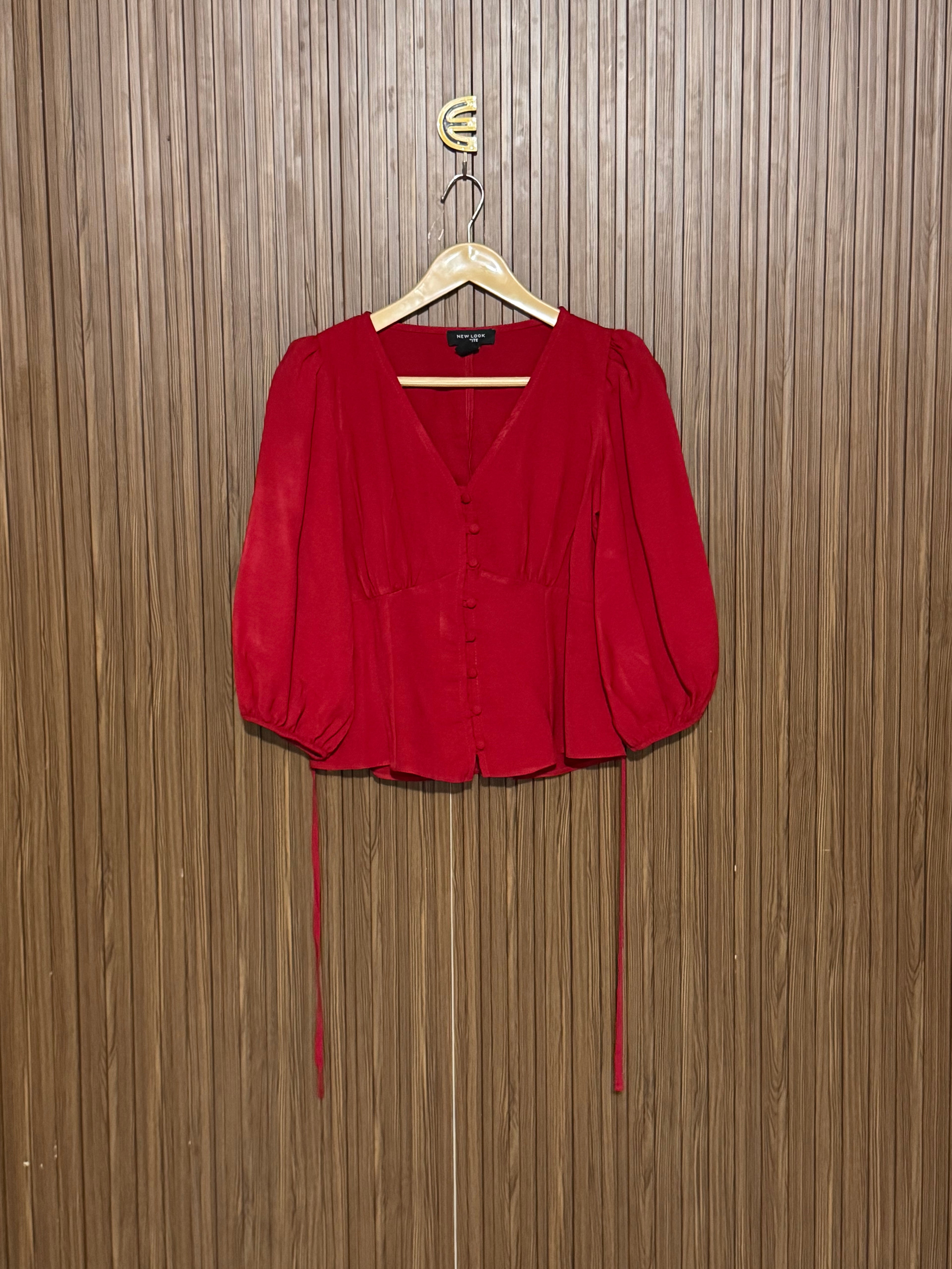 Chest 17 Length 19 Fabric Shifon Front Button Style